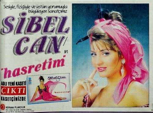 دانلود آلبوم قدیمی و نوستالژی Sibel Can سیبل جان بنام  Hasretim 1990